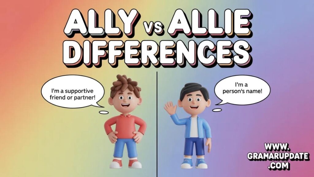Ally and Allie The Core Difference