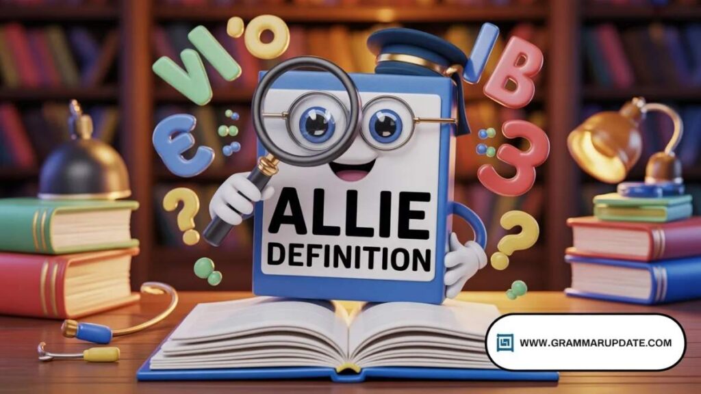 How to Use Allie in a Sentence