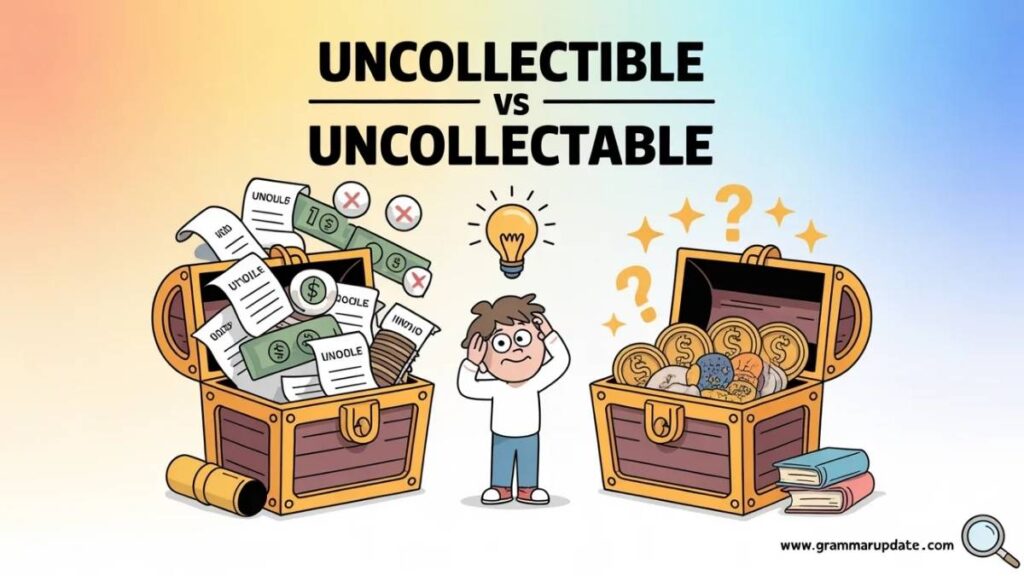 Key Takeaways Uncollectible vs Uncollectable