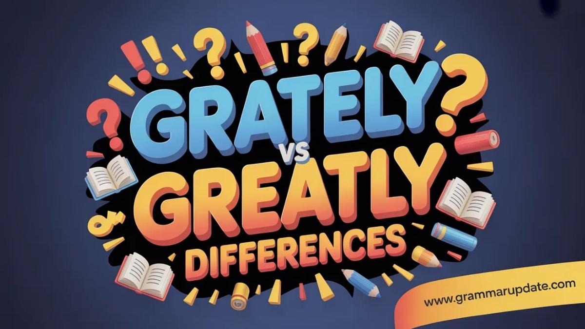 Grately vs Greatly Differences and Correct Usage - Grammar Update