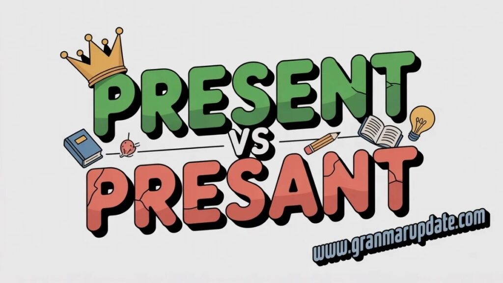 Present vs Presant Differences