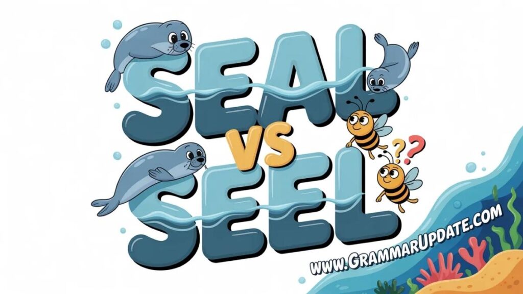 Seal vs Seel Difference and Correct Usage