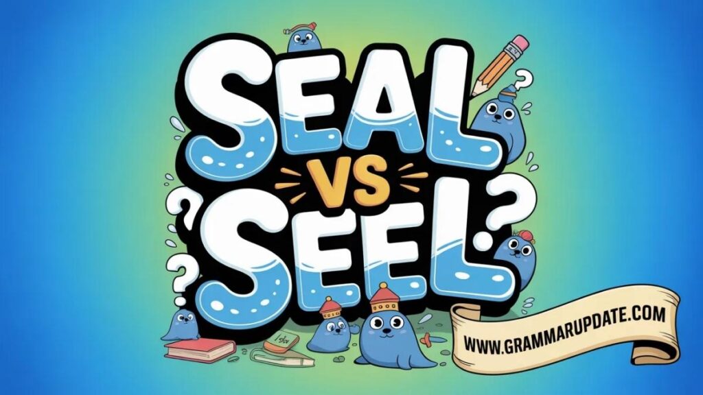 How to Spell Seal vs Seel A Reliable Rule