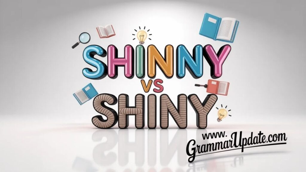 Shinny vs Shiny Which Spelling Is Correct?
