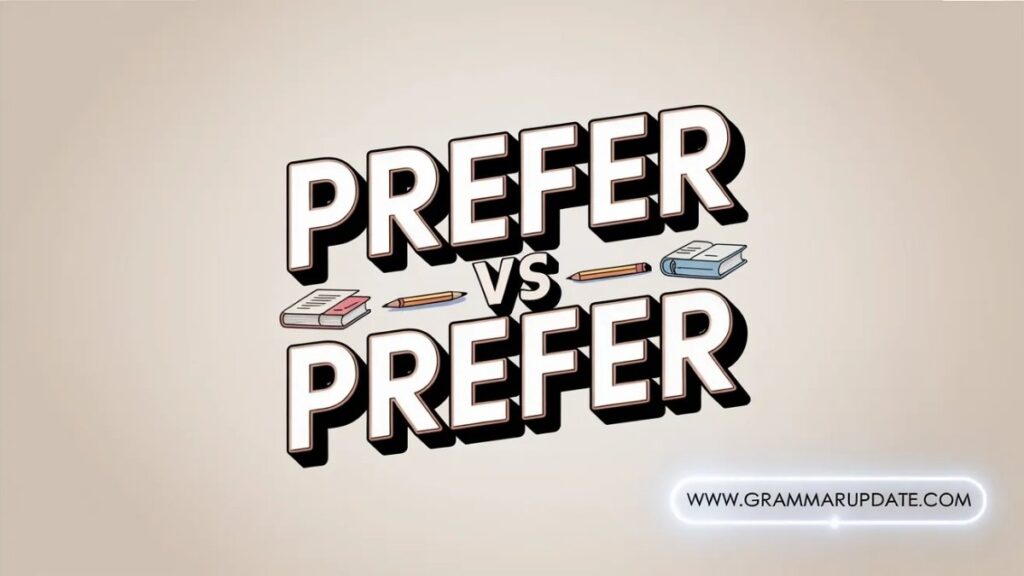 Prefer Pronunciation US and UK Guide