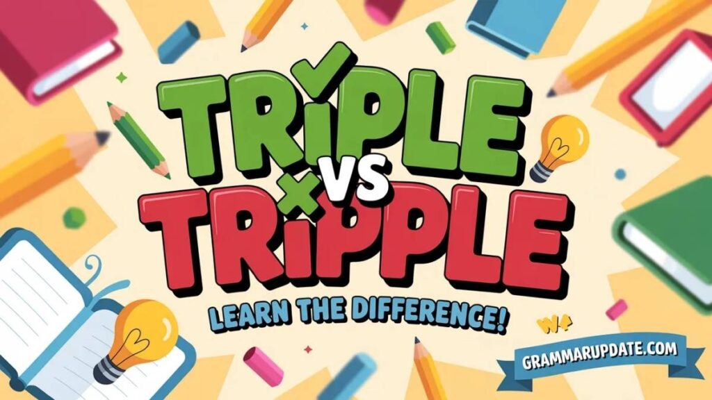 Quick Tips for Remembering Triple vs Tripple