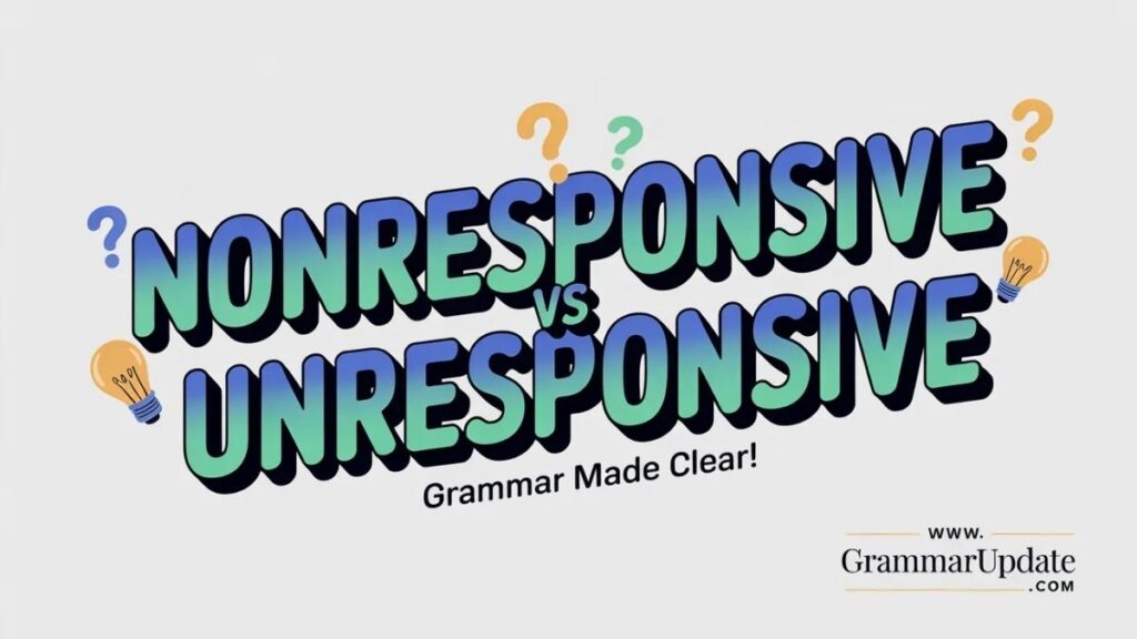 Unresponsive vs Unconscious Difference