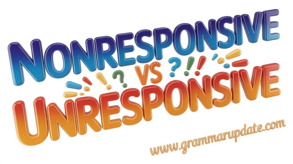 Grammar and Correct Usage