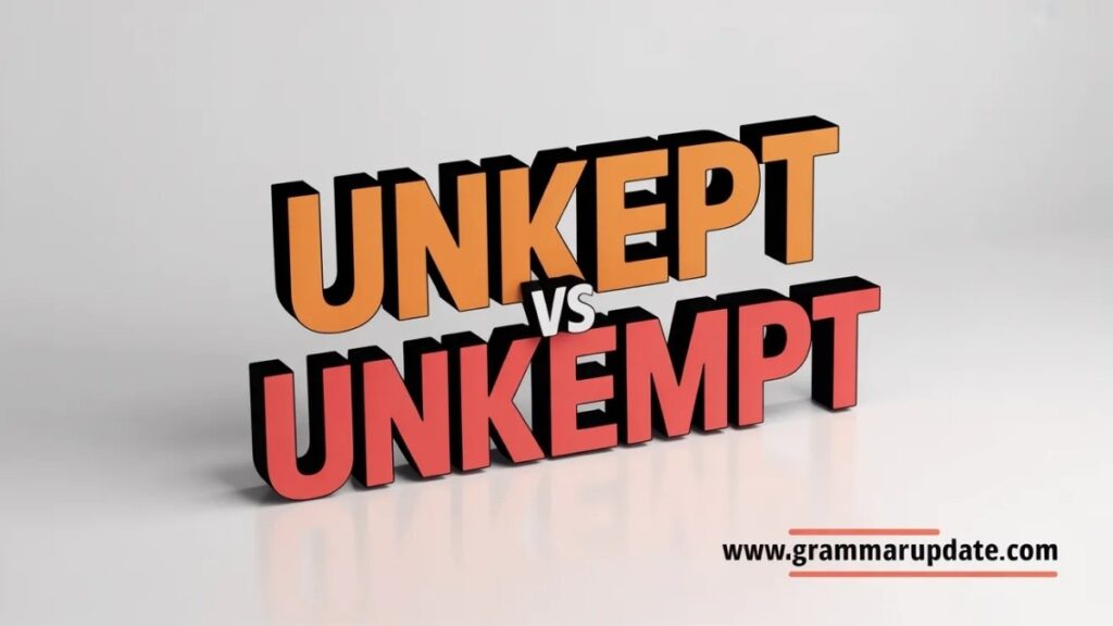 Practice Session Unkept vs Unkempt
