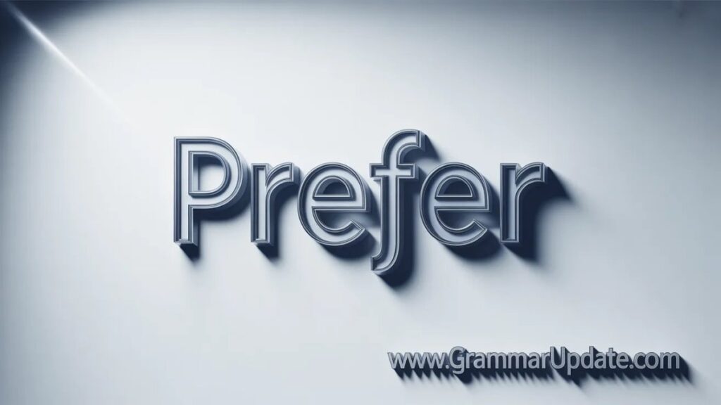 Common Mistakes with Prefer Usage