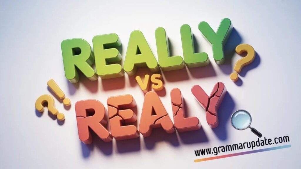 Really vs Realy, Which Is Correct? and Proper Usage