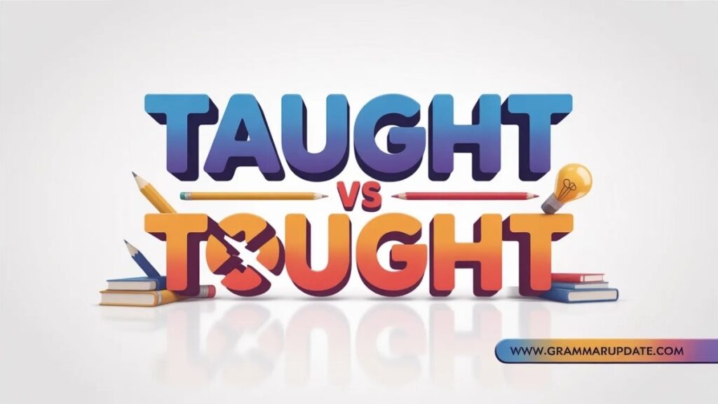 What Is the Past Tense of Teach?
