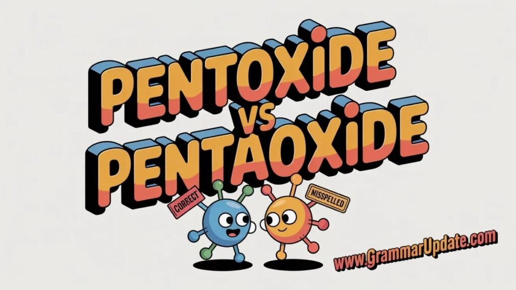 Scientific Classification of Pentoxide Compounds