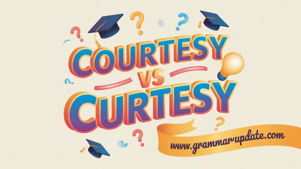 Courtesy Word Origin Where the Meaning Comes From