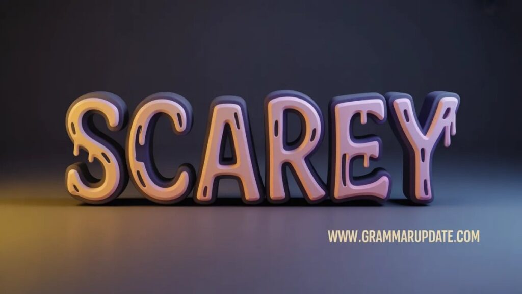 Is Scarey a Word? Breaking the Myth