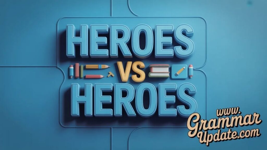Difference Between Heroes and Hero’s
