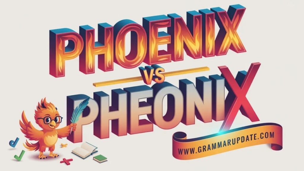 Phoenix vs Pheonix Difference and Usage