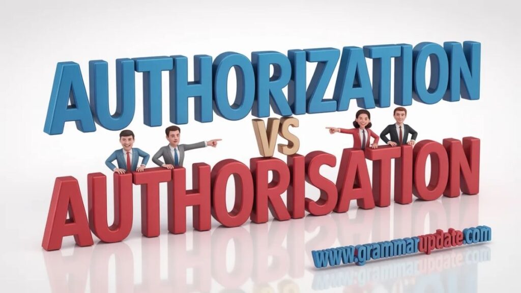 Practice Session Authorization vs Authorisation