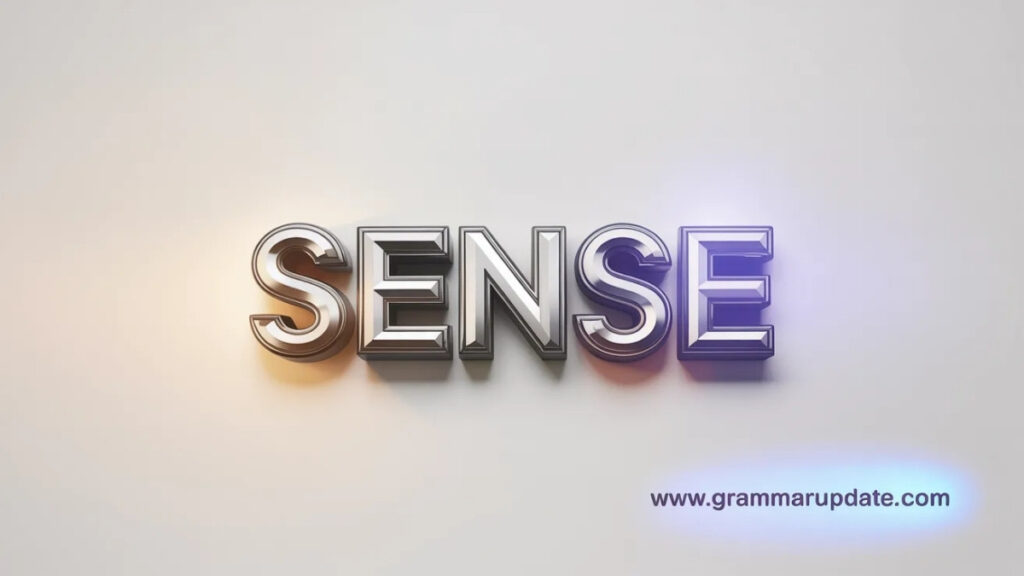 Sense