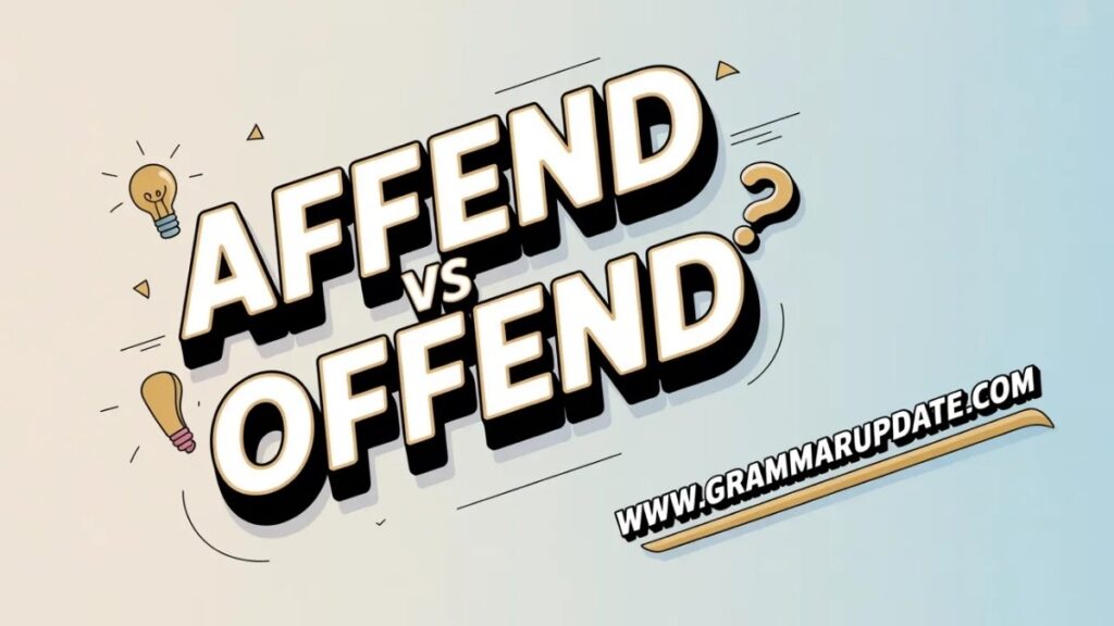 Offend Pronunciation and Sound Breakdown