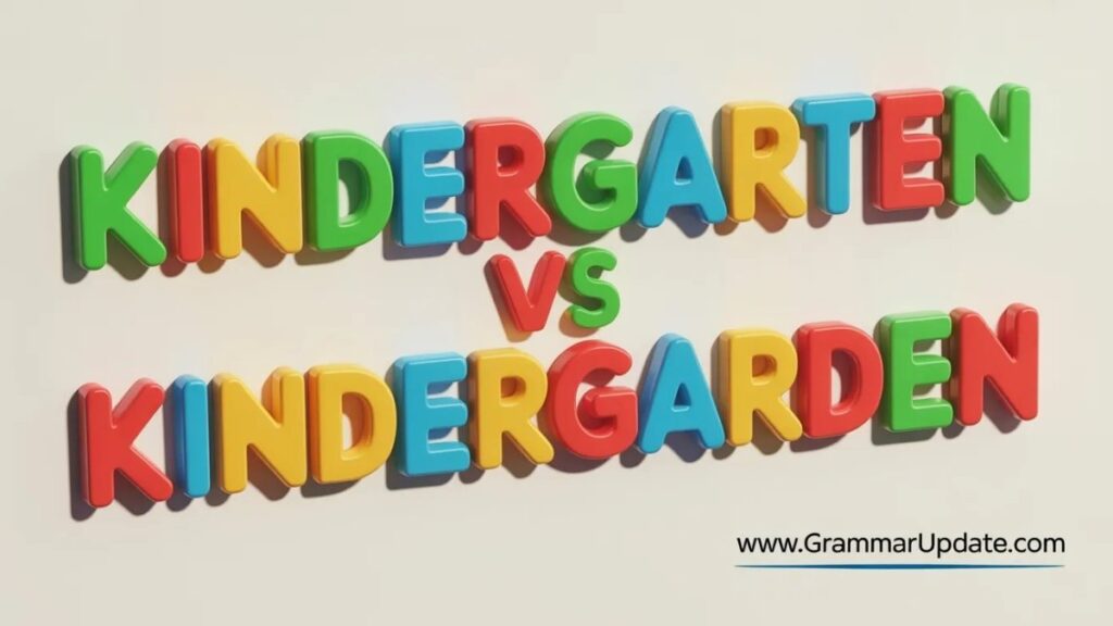 Practice Session Kindergarten vs Kindergarden