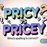 Pricy vs Pricey Which Spelling Is Correct?