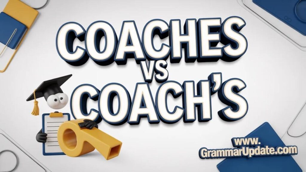 the Difference Between Coaches vs Coach’s