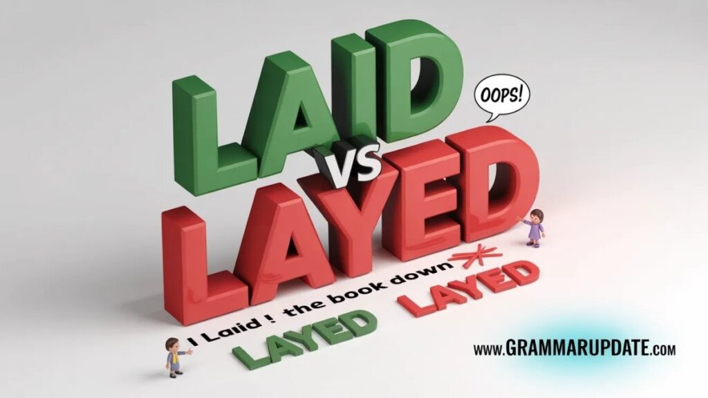 Laid in Bed vs Lay in Bed Common Mistake Explained