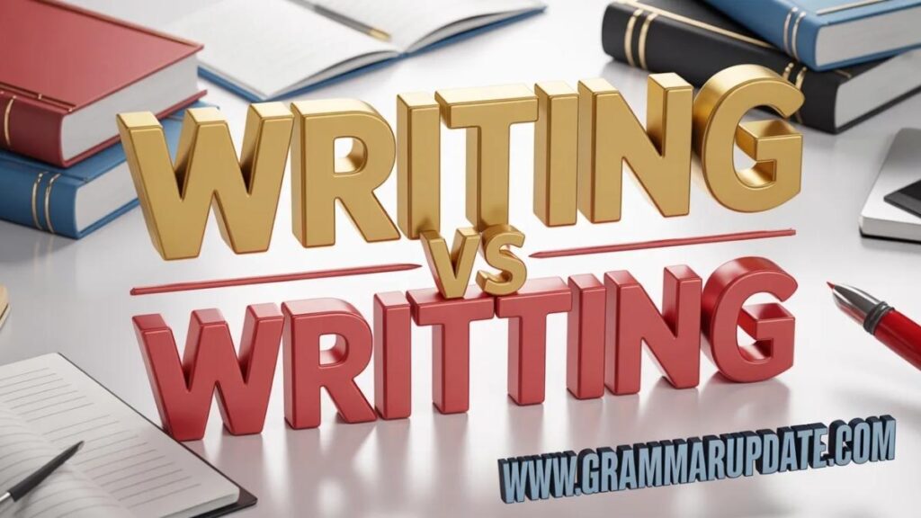 Writing vs Writting which is Correct Spelling