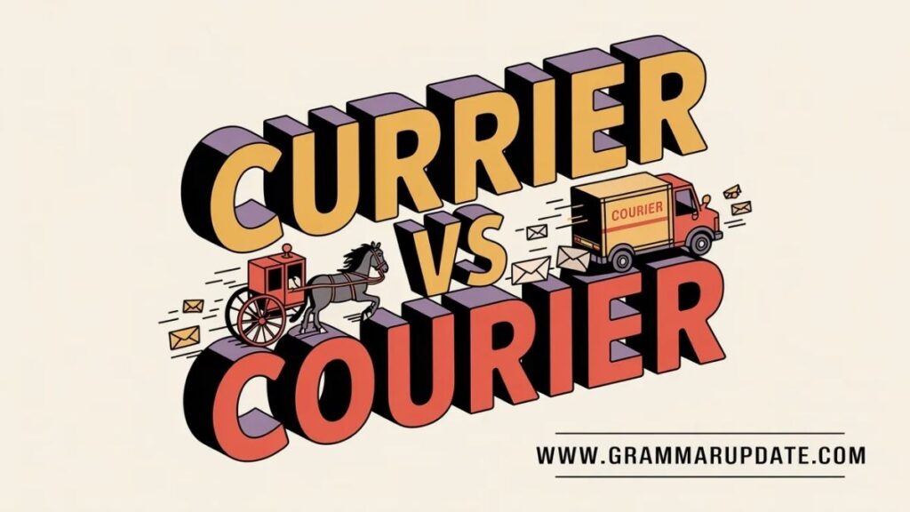 Practice Session Currier vs Courier