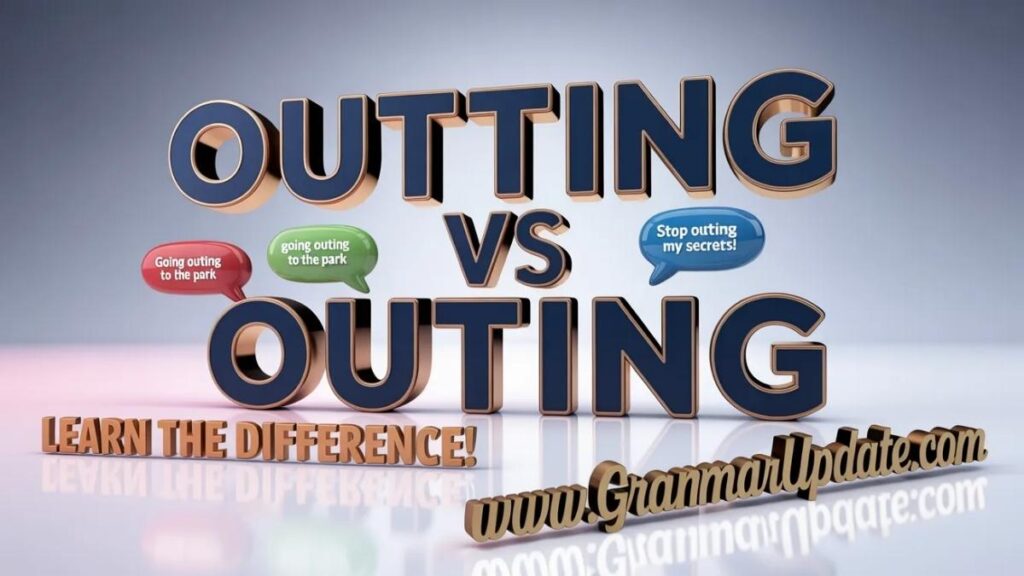Quick Answer Outting Vs Outing?