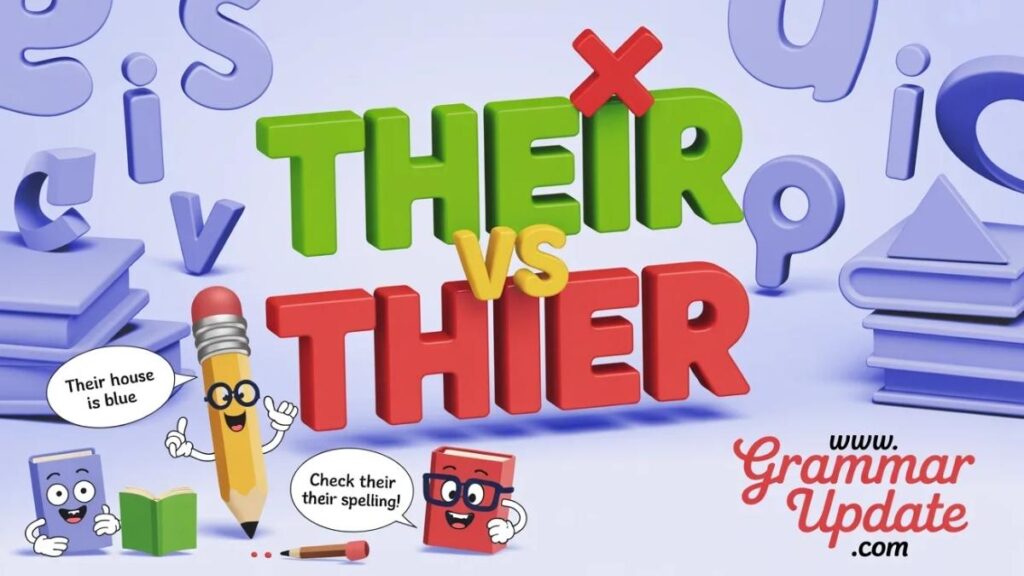 Why the Confusion Between Their vs Thier Happens