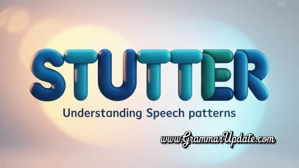Why Do People Confuse Studder vs Stutter?