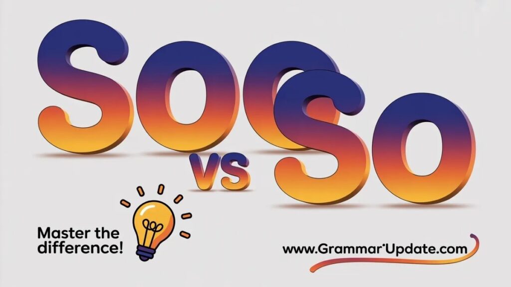 Writing Mistake Example