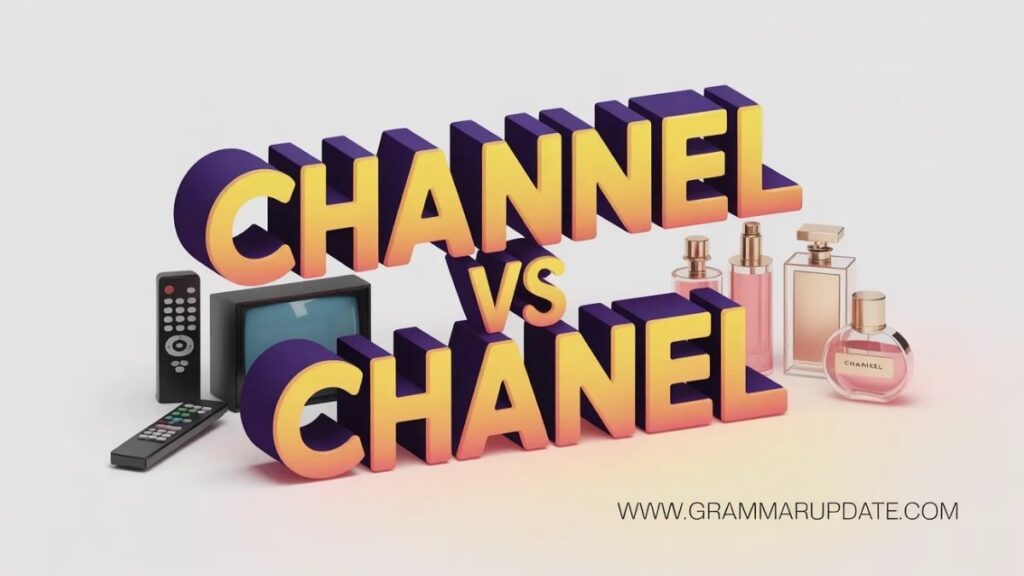 Channel vs Chanel Bag Confusion