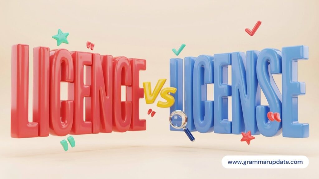 The Origin of the Word License