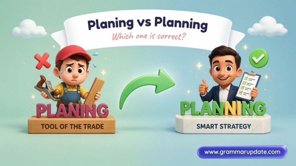 Planning vs Plan Understanding the Relationship