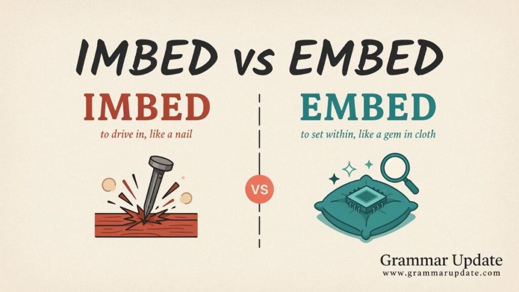 Quick Answer Imbed vs Embed