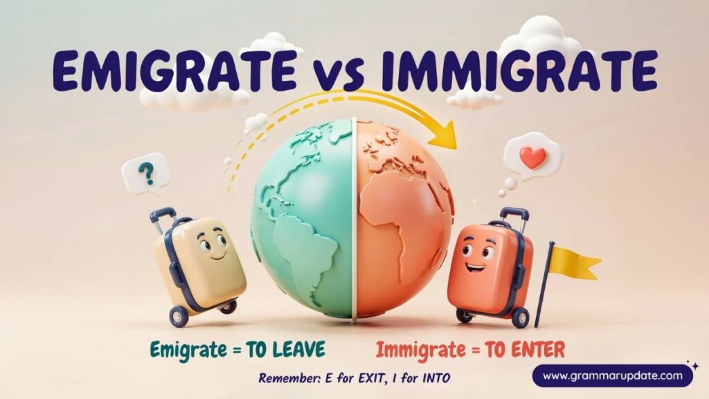 Practice Session Emigrate vs Immigrate