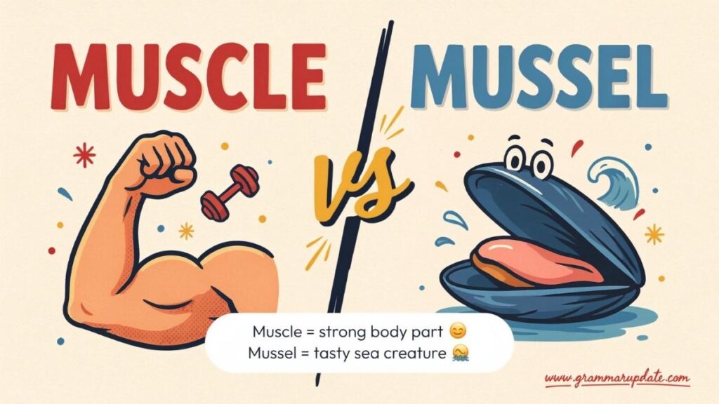 Practice Questions Muscle vs Mussel