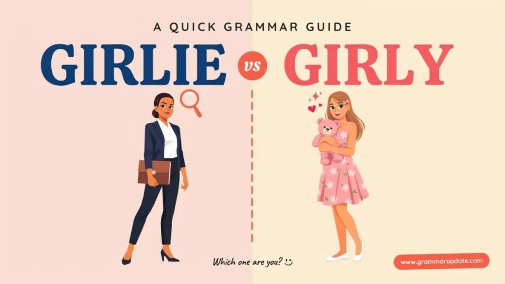 How to Choose Between Girlie or Girly