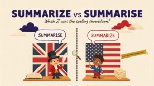Summarize vs Summarise Which Spelling Is Correct?