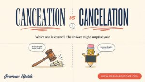 Cancellation vs Cancelation Which Spelling Is Correct?
