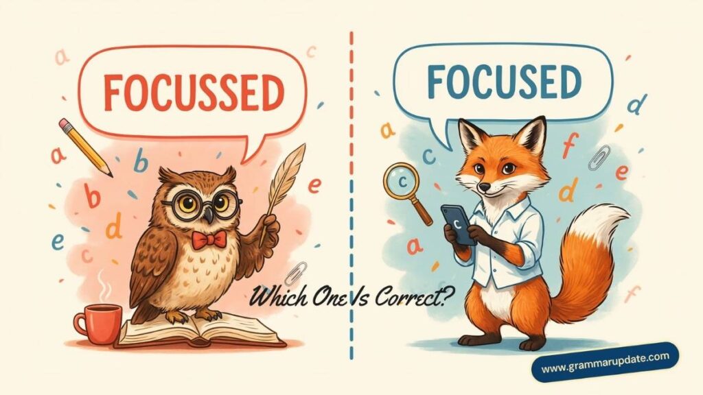 Practice Session Focused vs Focussed
