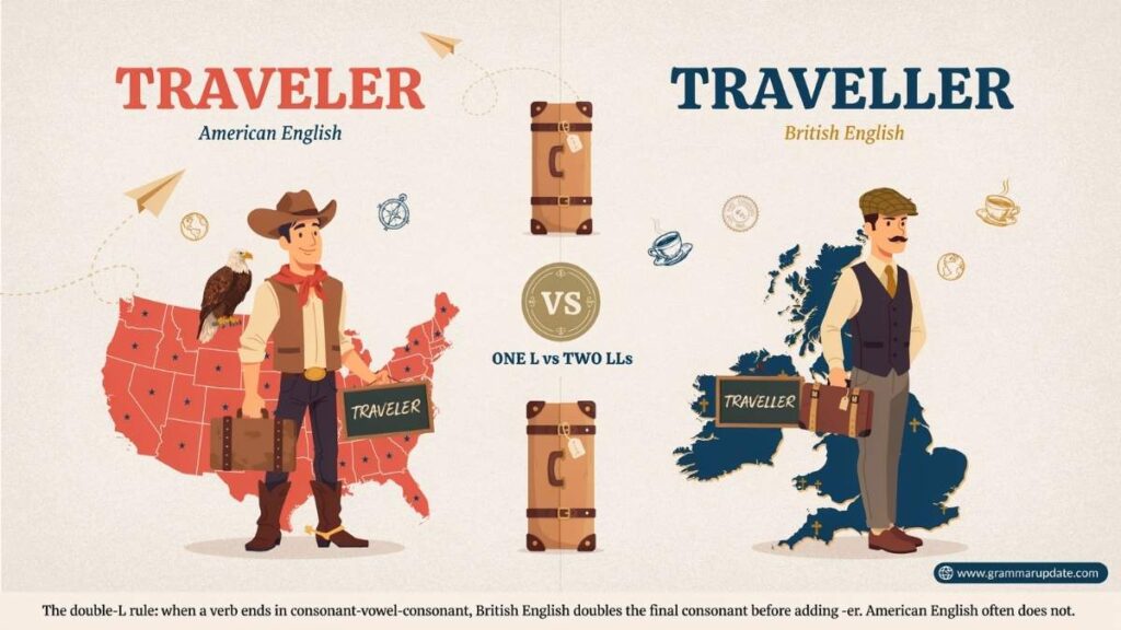 Traveler vs Traveller What’s the Difference?