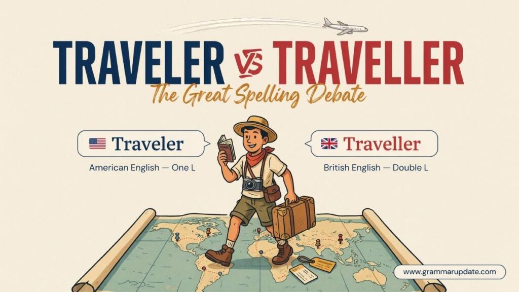Practice Session traveler vs traveller