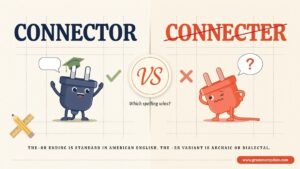 Connector vs Connecter Which Spelling Is Correct? - Grammar Update
