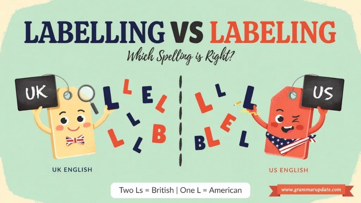 Labelling vs Labeling Which Spelling Is Correct and Use It? - Grammar ...