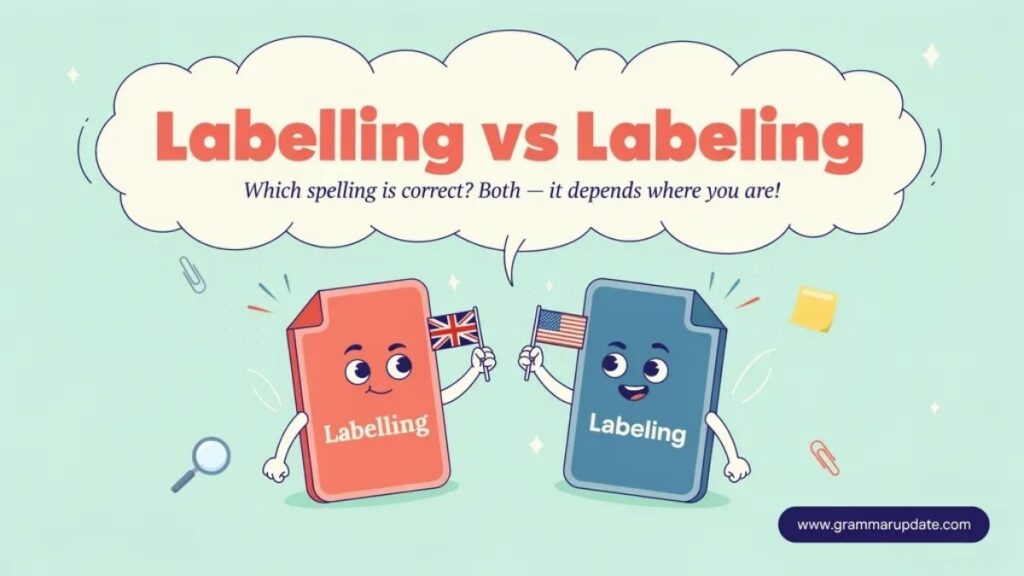 Similar British and American Spelling Differences