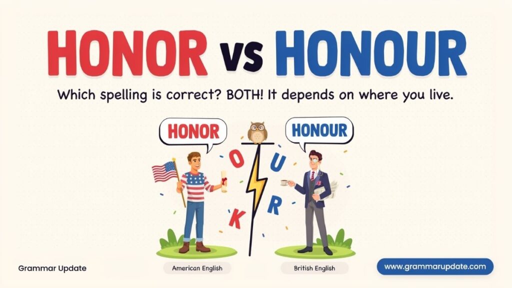 Honor vs Honour Which Spelling Is Correct?